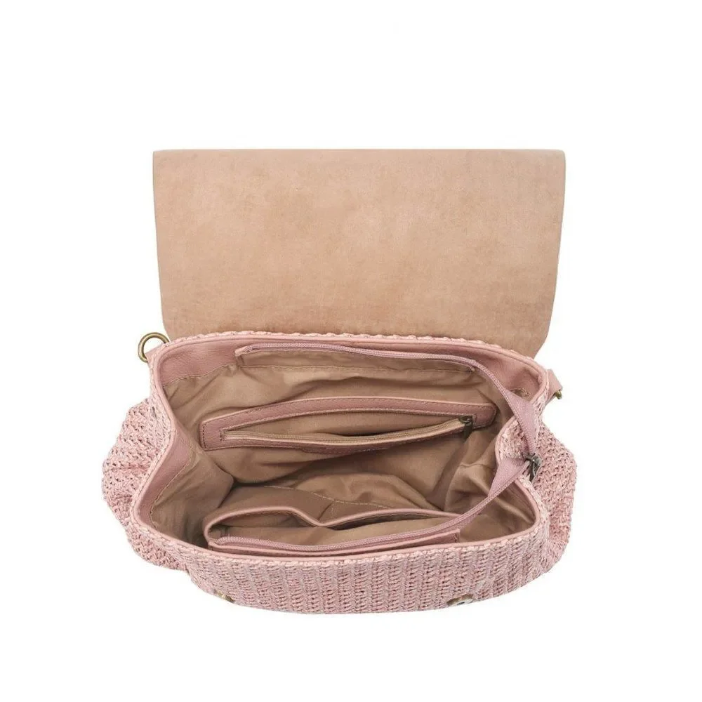 Jen & Co woven backpack